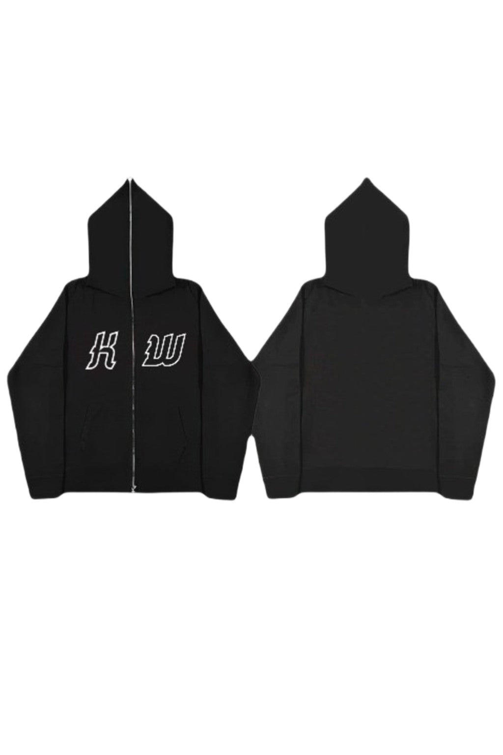 K W FULL ZIP HOODIE