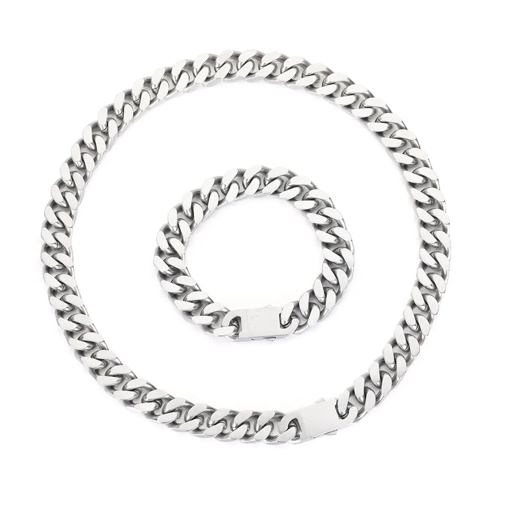 CURB CHAIN - SILVER