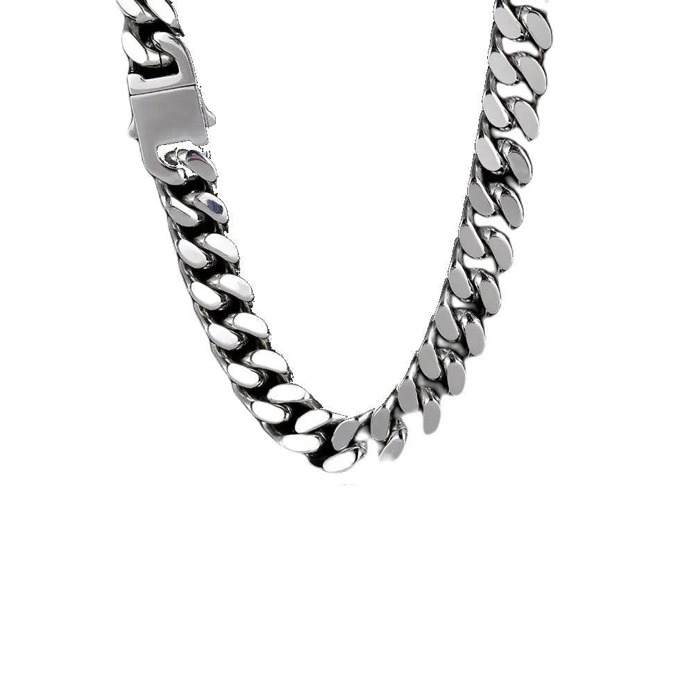 CURB CHAIN - SILVER