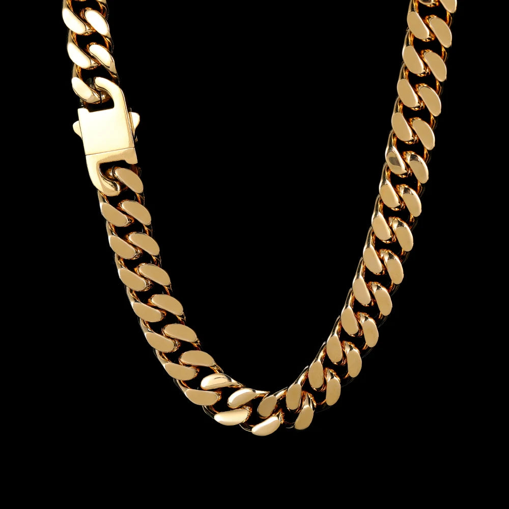 CURB CHAIN - GOLD