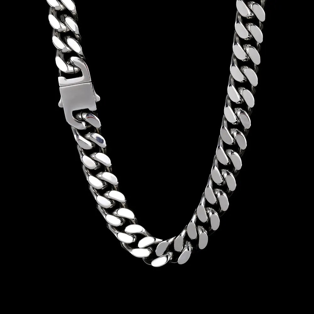 CURB CHAIN - SILVER