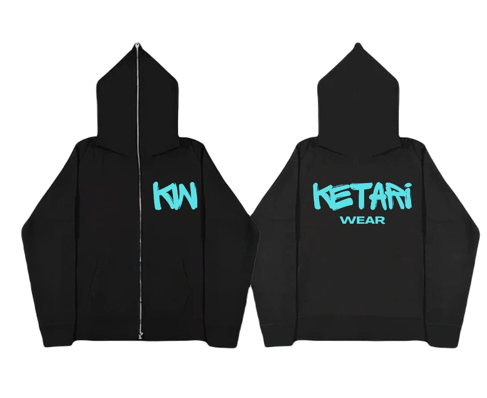 CLASSIC KW  LOGO FULL ZIP HOODIE