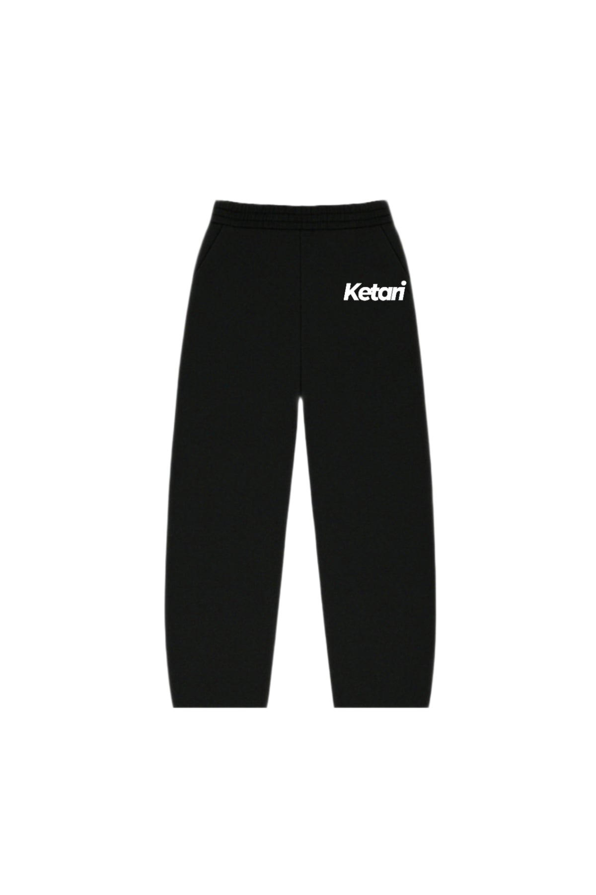 KETARI LOGO STRAIGHT LEG BLACK