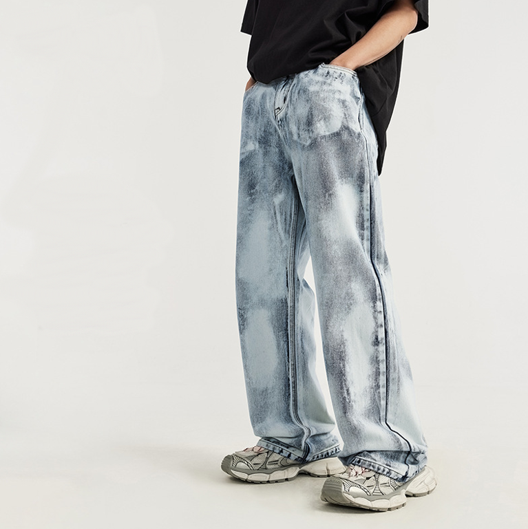 VINTAGE WASHED BRIGHT JEANS