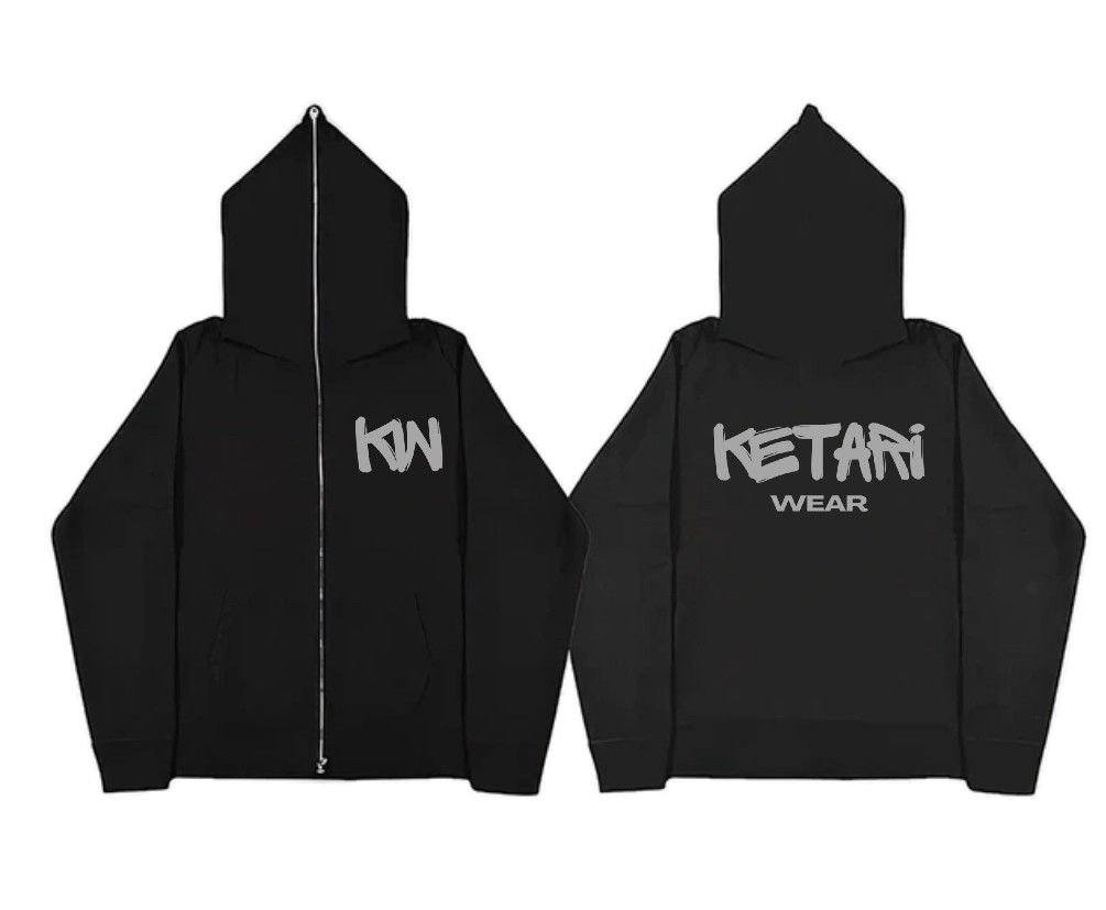 CLASSIC KW  LOGO FULL ZIP HOODIE