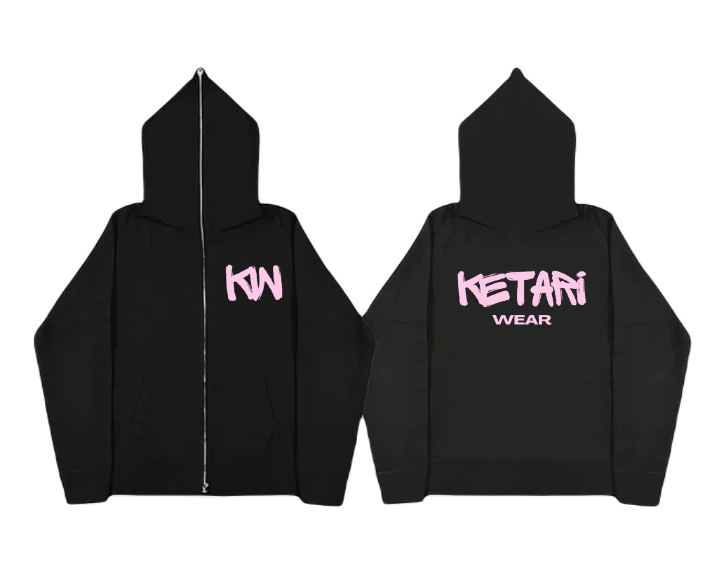 CLASSIC KW  LOGO FULL ZIP HOODIE