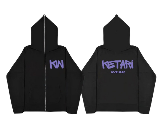 CLASSIC KW  LOGO FULL ZIP HOODIE